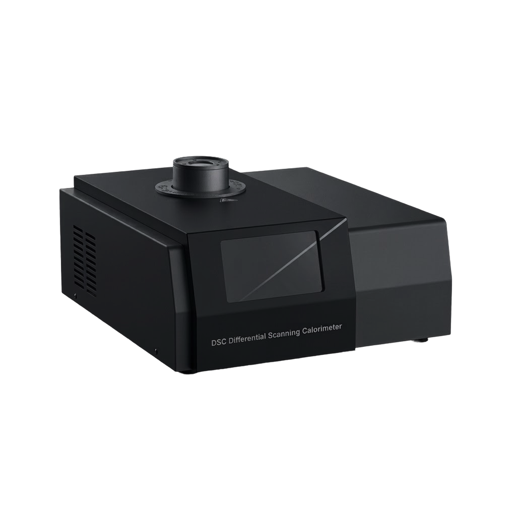 Differential scanning calorimeter used for laboratory material evaluation.